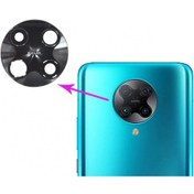 Resim TE Xiaomi Uyumlu Poco F2 Pro Kamera Camı Lensi (Çıtasız Sade Cam) 