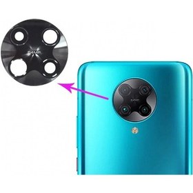 Resim TE Xiaomi Uyumlu Poco F2 Pro Kamera Camı Lensi (Çıtasız Sade Cam) 