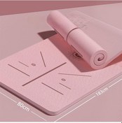 Resim Gri Kaymaz Yoga Matı Kalınlaştırılmış Ve Genişletilmiş Ses Geçirmez Ve Darbeye Dayanıklı Paspaslar Çevre Dostu Ev Spor Ve Fitness Matı 183x61x0.6cm 