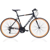 Resim Corelli Fitbike Zero - Koyu Gri - Turuncu 54 CM Şehir Bisikleti 