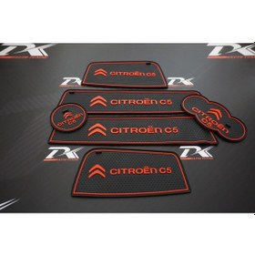 Resim Citroen C5 2009-2012 Araç Içi Silikon Kaymaz Ped Kaplama Seti 