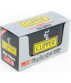 Resim Clipper Slim Filtre, Ağızlık, Sigara Filtresi - 6mm (Ultra Slim Adaptör Hediyeli) 360 Adet 