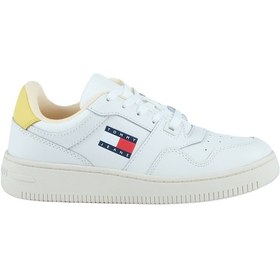 Resim Tommy Hilfiger Retro Basket Kadın Spor Ayakkabı En0en02505-zgp Sarı 