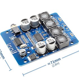 Resim TPA3118 Bluetooth 2x30W Ses Amfi Modülü 8-26V Oem