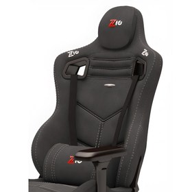 Resim Zio Gaming Zio Venom XL Profesyonel Oyuncu Koltuğu - Antrasit Kumaş - Visco Oturak, 4D Kol, Ayak Uzatma 