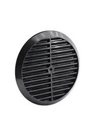 Resim Yuvarlak Menfez - Siyah 