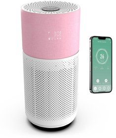 Resim Xenon Smart Akıllı Hava Temizleyici 70 M2 Wi-fi Mobil App Air Purifier Cadr 550m³ Karbon Hepa Filtre X7420 Pembe 