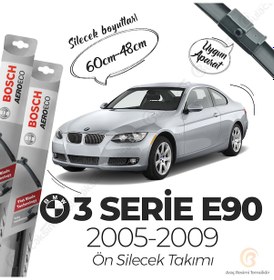 Resim Bmw E90 Muz Silecek Takımı 2005-2009 Bosch Aeroeco N11.2450 