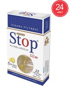 Resim Stop Slim 6 Filtreli Ağızlık 25'li x 24 Paket Stop