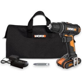 Resim WX100 20VOLT/2.0AH. Li-Ion Tek Akülü Profesyonel Şarjlı Matkap 
