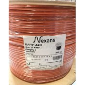 Resim Nexans Cat6 500M 23AWG (0,58MM) Utp %100 BakIR, Lszh Halogen Free Makara Kablo 