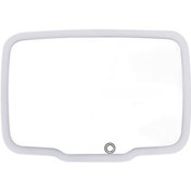 Resim Araba Led Makyaj Aynası Araç Güneşlik Panosu Şarj Edilebilir Kozmetik Aynası Kısılabilir Led Lamba İle 