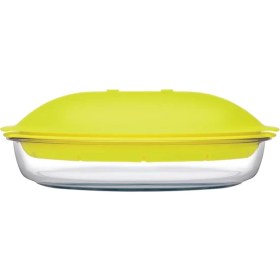 Resim 59524T00 Buharda Pişirici, 28.5 x 27 x 9.5 Cm, Mikrodalgaya Uygun, Cam 