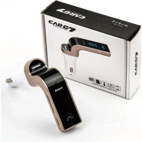 Resim Micro Sd USB Girişli Aux Fm Transmitter Bluetooth Araç Kiti Uyumlu 