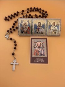 Resim Duhovnyj Put' Oto Set: İkon Triyoku Tasarruf Askısı Koru Ve Güvende Tut Yağ 257847923 