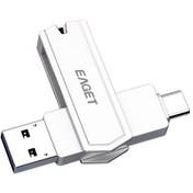 Resim Eaget CF22 360° Dönen Tip-C USB 3.0 Flash Bellek 64 GB 
