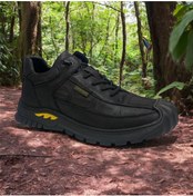 Resim Voyager Erkek Haki̇ki̇ Deri̇ Spor AyakkabI Si̇yah Toupe 1040 