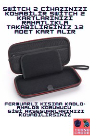 Resim beboncool TNS-3173 Nintendo Switch 2 Seyahat Taşıma Çantası 