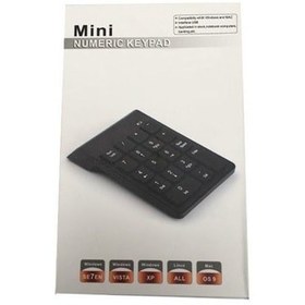 Resim Mini 18 Tuşlu Numerik Keypad Usb 2.0 Kablolu 
