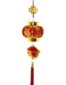 Resim Feng Shui Ejderha Yılı Abajur Budha Buda Sokak Süsü Çin Feneri Japon Feneri Tak Koruyucu 