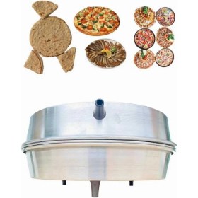 Resim Yognetic Büyük Boy Elektrikli Tandır | Ekmek Yapma Makinesi | Çok Amaçlı Pişirici - 50 CM | İNOX 