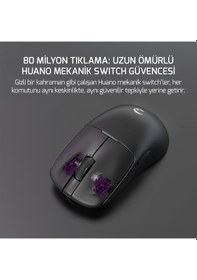 Resim Gamepower Radus 12.000dpı Triple Mode Kablolu/bluetooth/2.4g Gaming Mouse - 