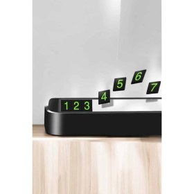 Resim Ucuz Tekno Numaralık Araç Içi Araba Araç Park Numaratör Telefon Numarası Yazma 
