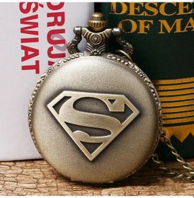Resim Süpermen Tasarımlı Köstekli Saat - 9063772212171rx8 