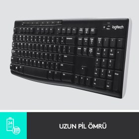 Resim Logitech K270 920-003761 Siyah Q Kablosuz Klavye 