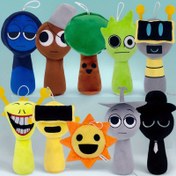 Resim Sprunki Ritim Kutusu Peluş Oyuncaklar - Polyester Dolgulu Sevimli Karikatür Oyun Karakter Tasarımı, Doğum Günü, Paskalya, Noel, Cadılar Bayramı Hediyeleri & Ev Dekoru için Çok Renk Seçenekleri, Eğlenceli Tasarım, Yumuşak Dokulu 