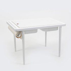 Resim Montessori Ahşap Aktivite Masası - MDF Ahşap - 45cm / Düz 