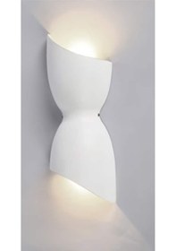 Resim Ip Duvar Apliği Dekoratif Açık Dış Mekan Beyaz Kasa Lamba Aydınlatma Işık Su Geçirmez Bahçe Led Modern Soğuk Beyaz A-ıpd-5168 Beyaz 