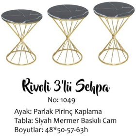 Resim Brc Rivoli Zigon Model Metal Transmisyon Çelik Gold Renk Kaplama (423124665) 