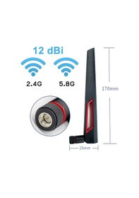 Resim 12dbi Dual Band Anten Sma Erkek 