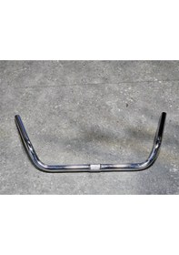 Resim Bike And Art 25,4 Krom Şehir Bisikleti Retro Gidon 590 Mm Gri - Gümüş 