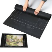 Resim 1 Adet Kalınlaştırılmış Keçe Puzzle Saklama Battaniyesi, Puzzle Aksesuarları, 1500 Adet/1000 Adet/500 Adet Puzzle İçin Uygun 