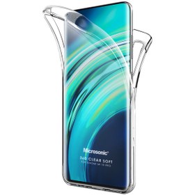 Resim Xiaomi Mi 10 Pro Kılıf 6 Tarafı Tam Full Koruma 360 Clear Soft Şeffaf 