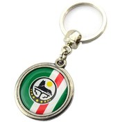 Resim Çeçen Yuvarlak Damla Anahtarlık 