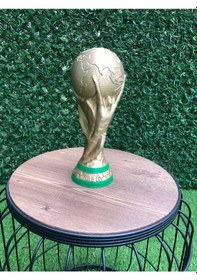 Resim Fifa Dünya Kupası 25 Cm 3d Renkli Baskı World Cup Altın 