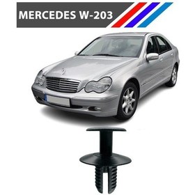 Resim Mercedes W203 C Class Davlumbaz Klipsi 81471-911-992 554924589 
