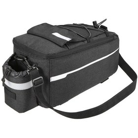 Resim Yy-oı Yalıtımlı Bagaj Soğutucu Çanta Bisiklet Bisiklet Arka-siyah 