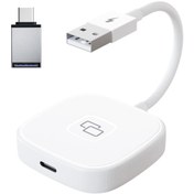 Resim Techmaster İphone Ipad Carplay Ve Youtube Screen Mirror Aktarım Adaptörü 