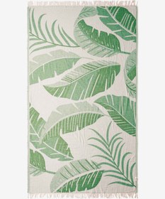 Resim Moriah Yaprak Jakarlı Peştemal Yeşil, Taşıma Çantalı 