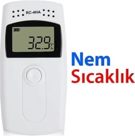 Resim Tekno İstanbul Mini Sıcaklık ve Nem Kayıt Cihazı Datalogger Rc-4ha 