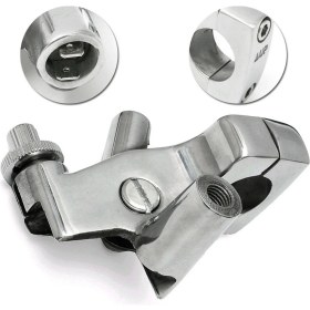 Resim Woodpool Shadow 600 VT750 Gümüş Alüminyum Alaşımlı Için 10 Adet 25 mm 1 Inç Debriyaj Kolu Tutucu (Yurt Dışından) 