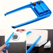 Resim DIY Köpük Plastik Kesme Aracı - El Yapımı Köpük Delik Kesici, Tutkunlar ve Model Tutkunlar İçin Profesyonel Kesici (Piller Dahil Değildir) 