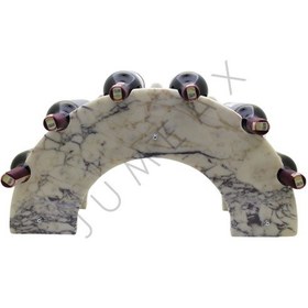 Resim Jumeax Puglia Afyon Sedef Mermer 6'lı Şaraplık 