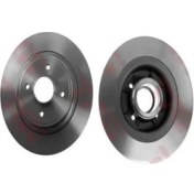 Resim Bosch 0986479108 Arka Fren Disk Aynası (Diski) Renault Megane I Scenic Iı 1.4 1.6 1.8 1.9 2.0 Abs'li Rulmanlı 7701206328 