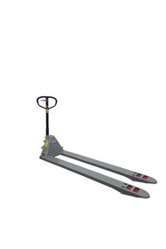 Resim MEK MTR25-180 2,5T 2500kg Döküm Pompalı 180cm Uzun Manuel Transpalet - PU Kırmızı Teker 