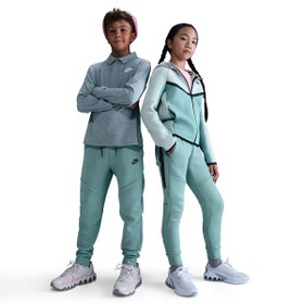 Resim Nike Sportswear Tech Fleece Çocuk Yeşil Günlük Stil Eşofman Altı HV5869-017 